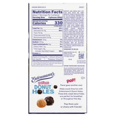 Entenm Popems Donut Holes Frosted - 14 OZ - Image 5