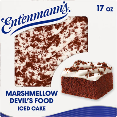 Entenmanns Iced Marshmallow Devils Food Cakes - 17 OZ - Image 1