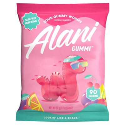 Alani Fit Snacks Gummy Sour Worms - EA - Image 2