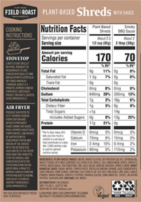 Field Roast Smoky Bbq Shreds 10.5 Oz - 10.5 OZ - Image 5