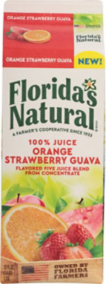 Florida's Natural Orange Strawberry Guava Juice 52fz - 52 FZ - Image 5
