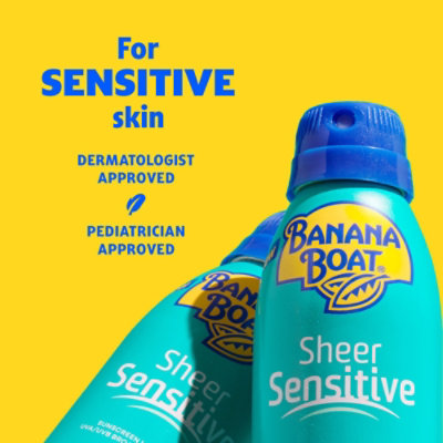 Banana Boat Sheer Sensitive Spf 50 Body Spray 6 Oz - 6 OZ - Image 3