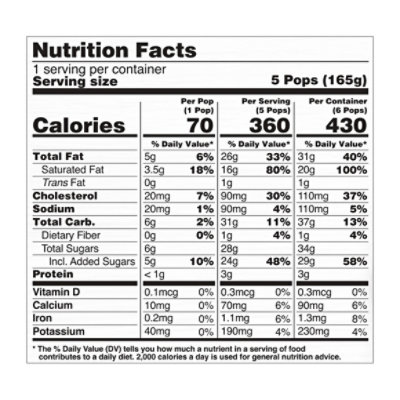 Jonnypops Ice Cream Pop Mini Neapolitan 6.72fz - 6.72 FZ - Image 4