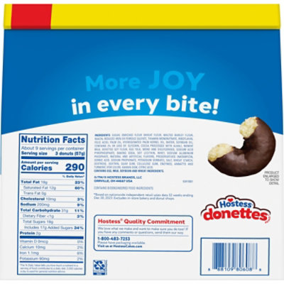 Hostess Chocolate Frosted Donettes - 18.8 OZ - Image 7