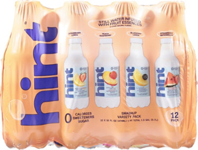 Hint Bottled Water, Smashup 2 Variety Pack - Purified Water Beverages With Zero Calories, Natural Fl - 192 FZ - Image 5