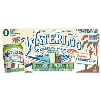 Waterloo Coconut Lime Cooler 8-12fz - 8-12 FZ - Image 2