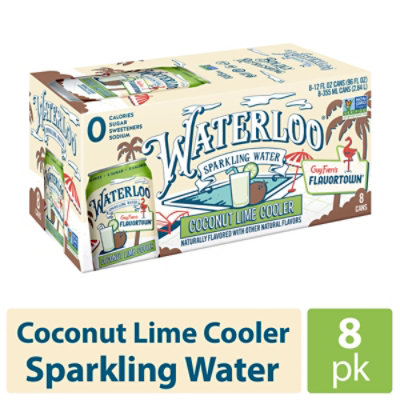 Waterloo Coconut Lime Cooler 8-12fz - 8-12 FZ - Image 1