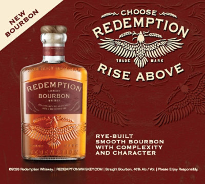 Redemption Bourbon Eagle 92 - 750 ML - Image 2