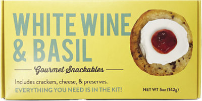 Crackerology White Wine & Basil Kit - 5 OZ - Image 1