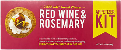Crackerology Red Wine & Rosemary Kit - 5 OZ - Image 1
