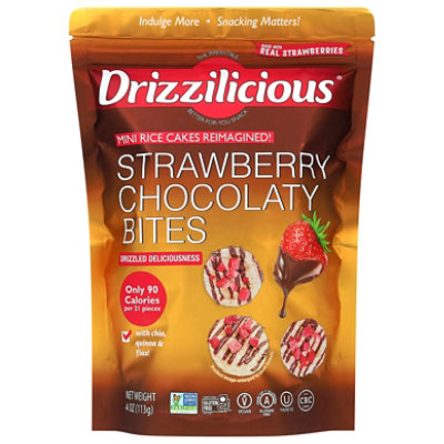 Drizzilicious Mini Strawberry Chocolate 4oz - 4 OZ - Image 2