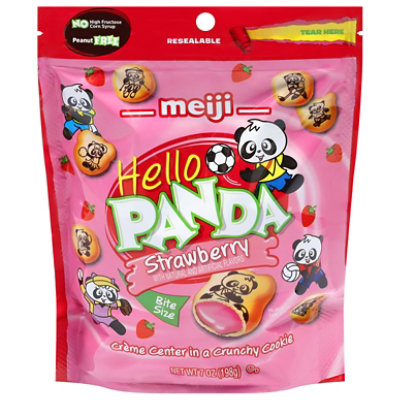 Meiji Hello Panda Strawberry 7oz - 7 OZ - Image 2
