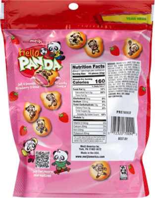 Meiji Hello Panda Strawberry 7oz - 7 OZ - Image 5