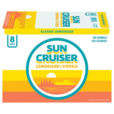 Sun Cruiser Classic Lemonade 8/12 Can - 8-12 FZ - Image 1