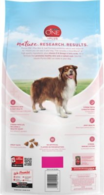 Purina One Dry Dog Skin & Coat Formula Salmon - 8 LB - Image 5