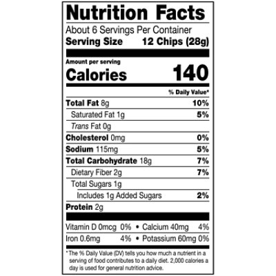 LATE JULY Snacks Pickle Lemonade Tortilla Chips - 5.75 Oz - Image 2