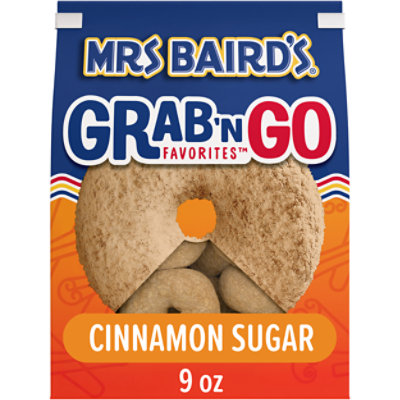 Mrs Bairds Grab-n-go Mini Cinnamon Sugar Donuts - 9 OZ - Image 1