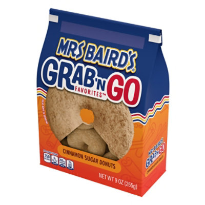 Mrs Bairds Grab-n-go Mini Cinnamon Sugar Donuts - 9 OZ - Image 4