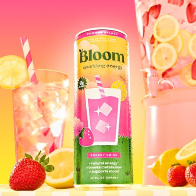 Bloom Sparkling Energy Summer Splash - 12 FZ - Image 2