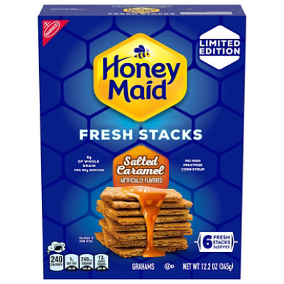 Nabisco Honey Maid Limited Edition Salted Caramel Graham Crackers - 12.2 Oz - Image 4