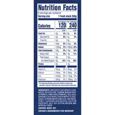 Nabisco Honey Maid Fresh Stacks Salted Caramel Graham Crackers 12.2 Oz - 12.2 OZ - Image 4