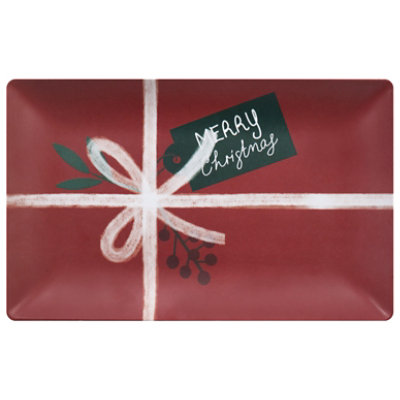 Ssel Melamine Gift Bow Platter - EA - Image 1