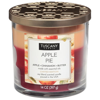 Emp Apple Pie Triple Pour Candle - 14 oz - Image 1