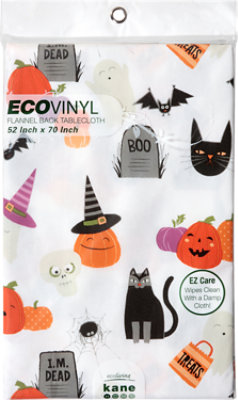 Kane Eco Vinyl Halloween Tablecloth - Each - Image 1
