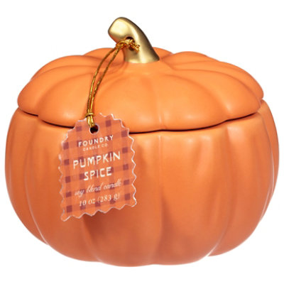 Pad Pumpkin Spice Pumpkin Candle - 10 oz - Image 1