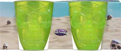 Fun Summerween Shot Glass Green - 2 ct - Image 3