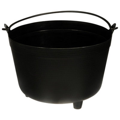 Ssel Plastic Black Jumbo Cauldron - EA - Image 1