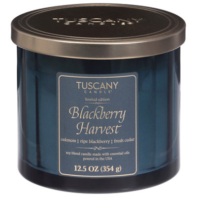 Emp Blackberry Harvest Painted Candle - 12.5 oz - Image 1