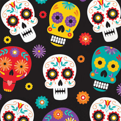 Signature Select Bright Bones Lunch Napkins - 16 Count - Image 1