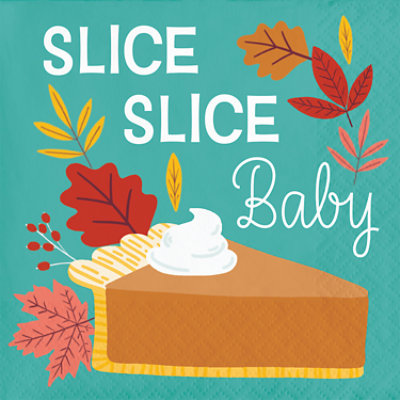 Signature Select Slice Slice Baby Beverage Napkins - 16 Count - Image 1