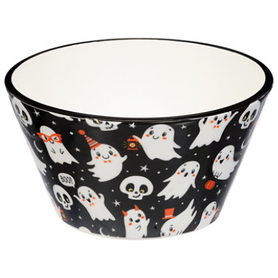 Ssel 6in Ceramic Ghosts Bowl - EA - Image 1