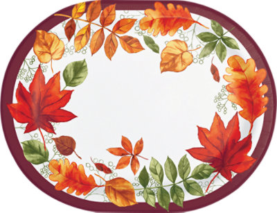 Signature Select Harvest Charm Oval Platter - 8 Count - Image 1