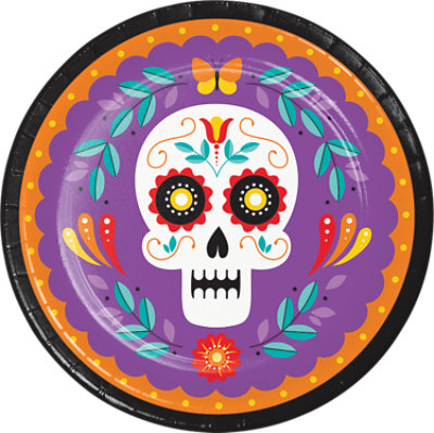 Signature Select Bright Bones Dinner Plate - 8 Count - Image 1
