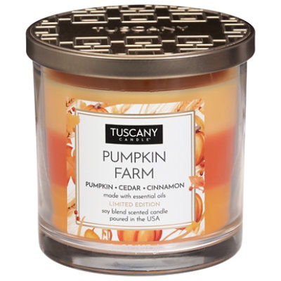 Emp Pumpkin Farm Triple Pour Candle - 14 oz - Image 1