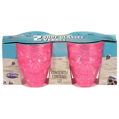 Fun Summerween Shot Glass Pink - 2 ct - Image 1