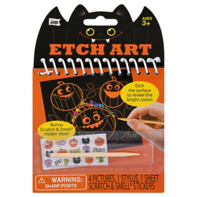 Melo Halloween Bat Etch Art Book - EA - Image 3