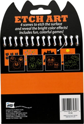 Melo Halloween Bat Etch Art Book - EA - Image 4