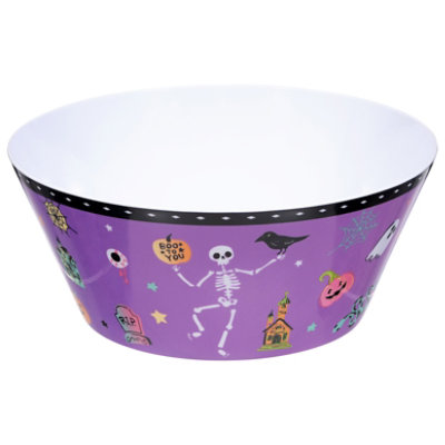 Ssel Melamine Serv Bowl Pumpkin - EA - Image 2