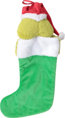 Ruz Grinch 3d Plush Stocking - EA - Image 3