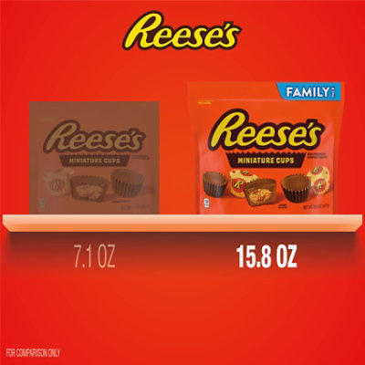 Reeses Peanut Butter Cups Mini 15.8oz - 15.8 OZ - Image 5
