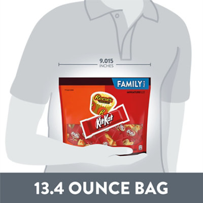 Reeses & Kit Kat Minis 13.4oz - 13.4 OZ - Image 5