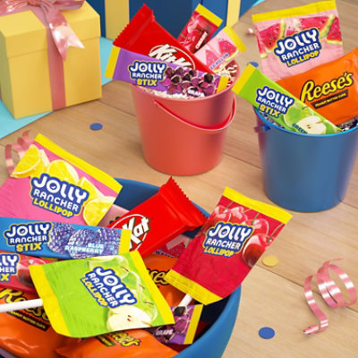 Sweets & Chocolate Snack Size Bar Asst Party Pk Sub Jolly Rancher Lollipops Jolly Rancher Stix Re - 25.4 OZ - Image 4