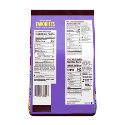 Sweets & Chocolate Snack Size Bar Asst Party Pk Sub Jolly Rancher Lollipops Jolly Rancher Stix Re - 25.4 OZ - Image 2