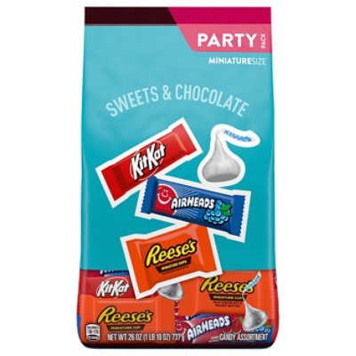 Hershey Miniatures Assorted Flavored Candy Party Pack - 26 Oz - Image 1