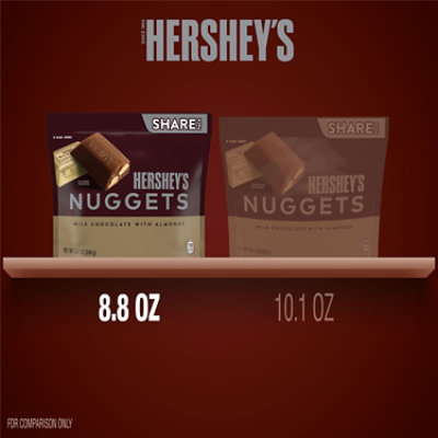 Hersheys Nuggets Milk Chocolate Almond 8.8oz - 8.8 OZ - Image 5