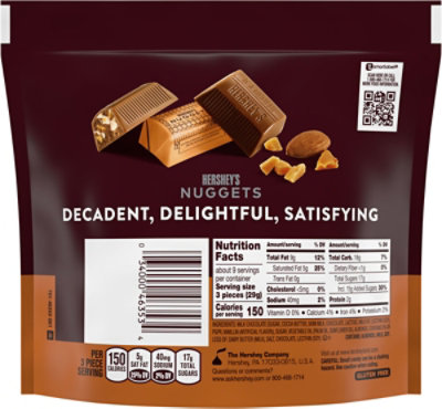 Hersheys Nuggets Milk Chocolate Toffee And Almonds Candy Share Pack - 9 Oz - Image 7